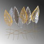 Wallity Accesorio decorativo de pared de metal Multicolor